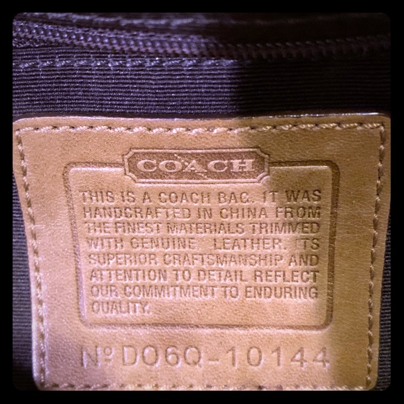 🎉SOLD🎉Coach 10144 Brown & Tan Sig. C Shoulder - Picture 7 of 8